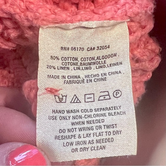 Moth Anthropologie Sleeveless Mock Turtleneck Sweater - Picture 4 of 4